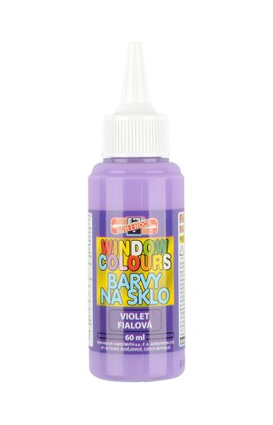 Barva 9742006 FIALOVÁ 60ml na sklo