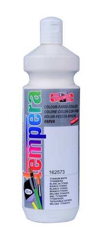 Barva 162573 / 1100 běloba titan 500ml temperová
