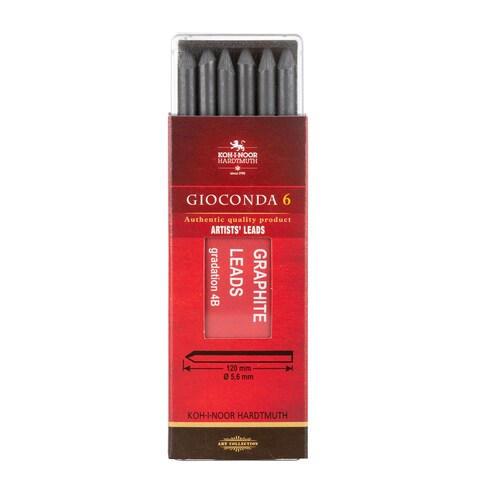 Tuhy 4865 4B pr.5,6mm grafitové