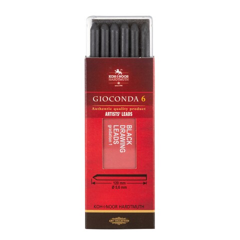 Tuhy 4345/01 černé grafitové umělecké 5,6