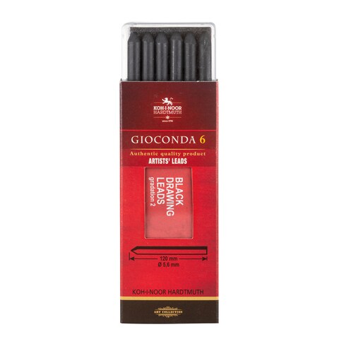 Tuhy 4345/02 černé grafitové umělecké 5,6