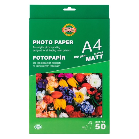 Fotopapír 9757/MATNÝ 120g A4