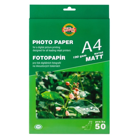 Fotopapír 9757/MATNÝ 190g A4