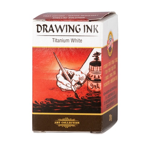 Tuš 141750 uměl. 2100 běloba titanová