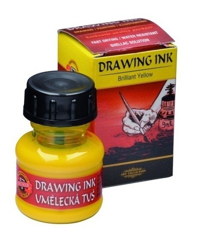 Tuš 141751 uměl. 2200 žluť brilantní