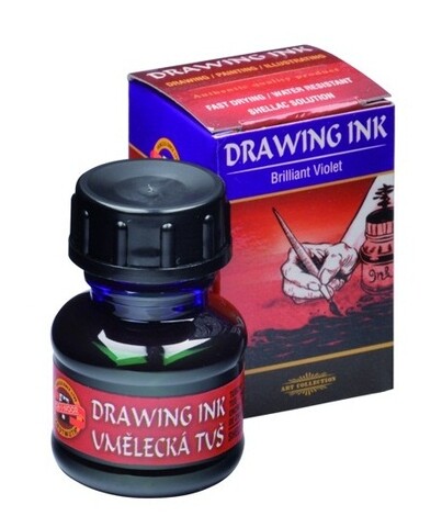 Tuš 141757 uměl. 2340 brilantní violet