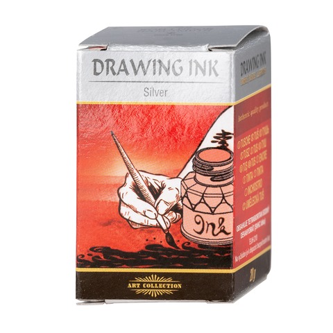 Tuš 141762 uměl. 2800 stříbrná