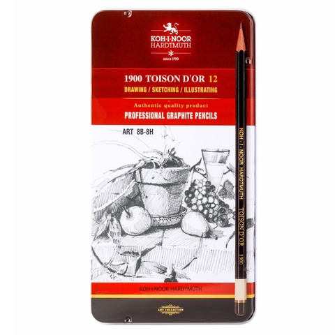 Tužky 1902 8B-8H souprava