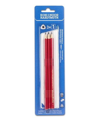 tuzka grafitova 3HR TR 7  1802 1 cervena