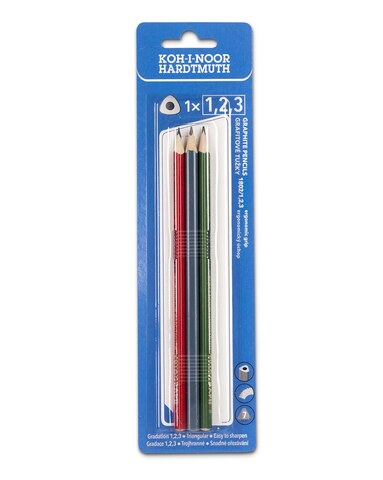 Tužka trojhranná 1802 č.1,2,3 BLISTR