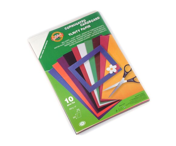 Vlnitý papír 9758 – bílý 700