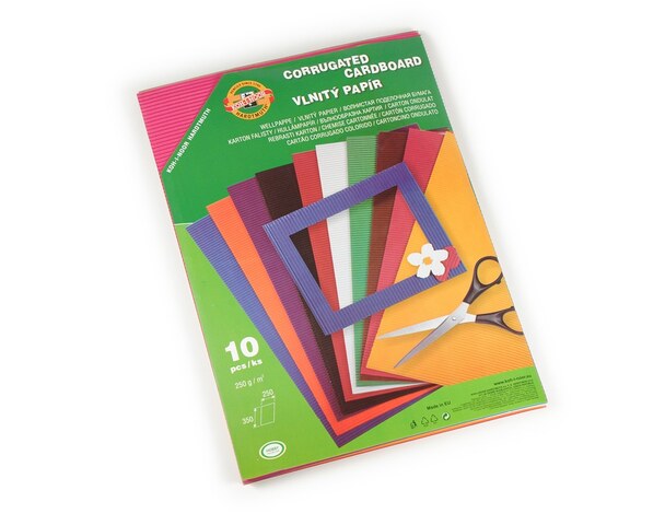 Vlnitý papír 9758 – růžový  776