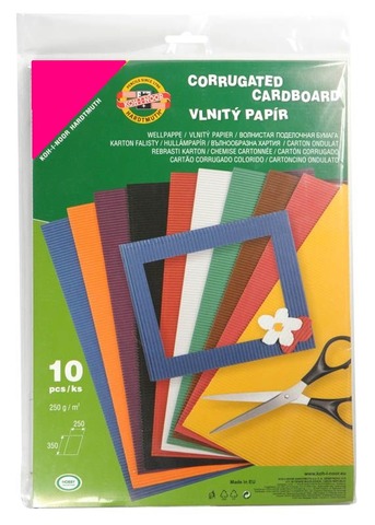 Vlnitý papír 9758 – tmavě růžový   754