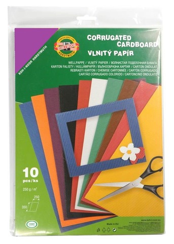 Vlnitý papír 9758 – fialový  751