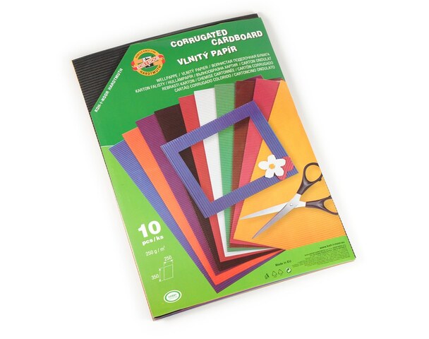 Vlnitý papír 9758 – černý   799