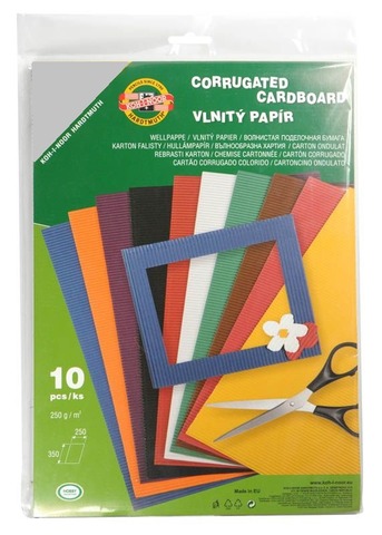 Vlnitý papír 9758 – stříbrný     1726