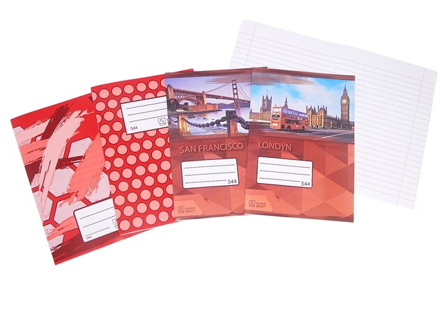 Sešit 544 Premium A5 linka s kolmicí 40l