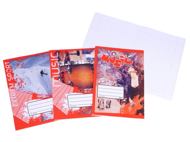 Sešit 564 Premium A5 linka s kolmicí 60l