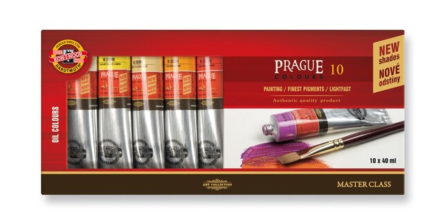 souprava olejových barev 1617 PRAHA 10x40ml