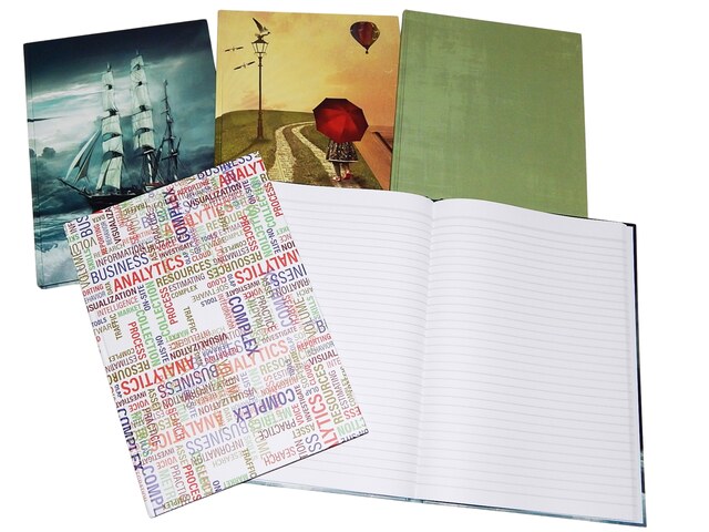 Kniha záznamní A4 linka 100l matná /CL 54104/