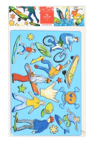 šablona Skateboard 9820