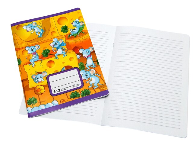 Sešit 512 Premium Junior A5 linka 2.třída+pomocné linky10l