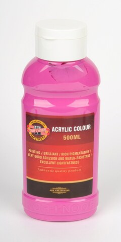 Barva akrylová 500ml  magenta 1627/0315