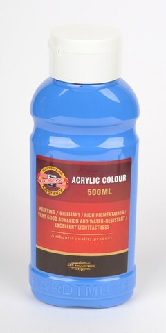 Barva akrylová 500ml kobalt 1627/0430