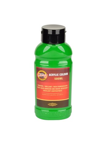 Barva akrylová 500ml  zeleň permanentní 1627/0520