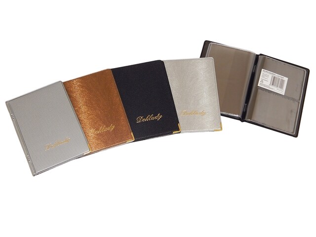 Obal 393049/XI. na doklady - vyztužené, bezftalát.