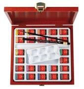 souprava akvarelových barev uměleckých 24 ks 1636