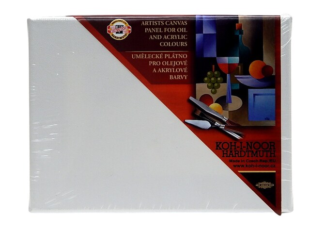 Dřevěný rám s plátnem 18 x 24 cm