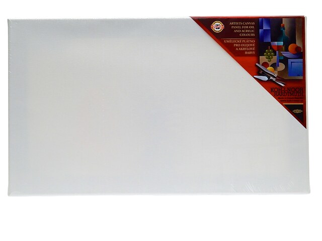 Dřevěný rám s plátnem 30 x 50 cm