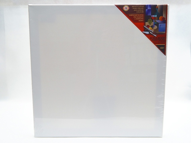 Dřevěný rám s plátnem 50 x 50 cm