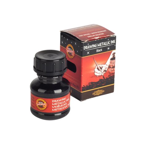 tuš umělecká metalická 20g 2710 čerň