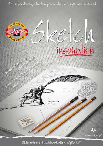 blok SKETCH 9920/16 A4 předtištěný