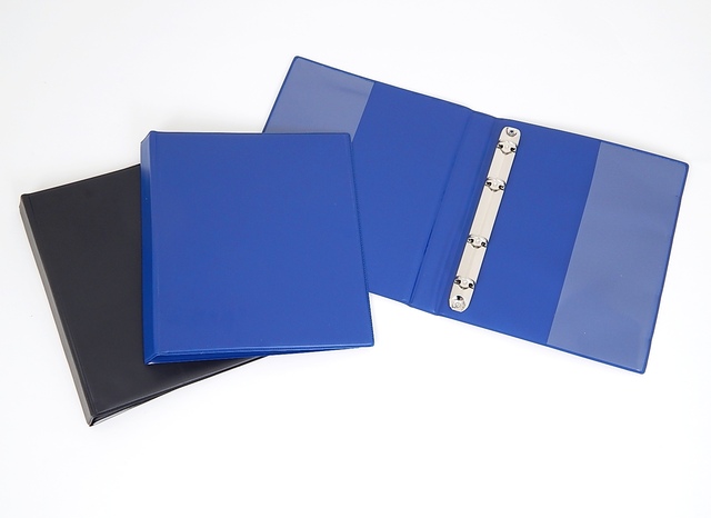 Pořadač A5 371005 3cm 4-krouž., bezftalát.