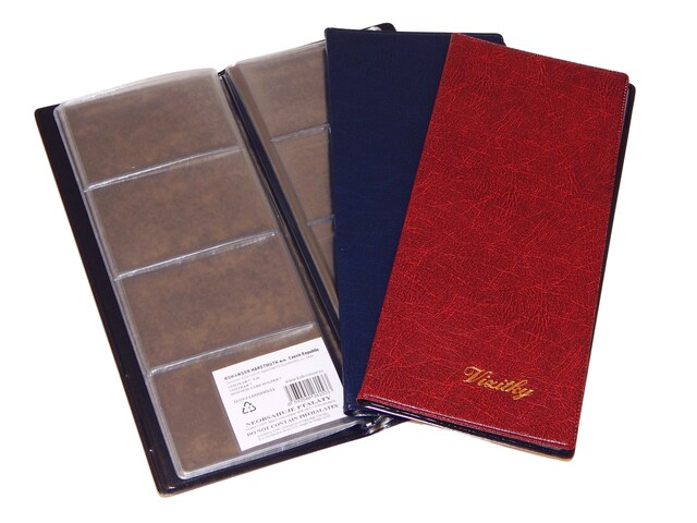 Vizitkář 4 - řadý, potisk, růžek, I.sk.