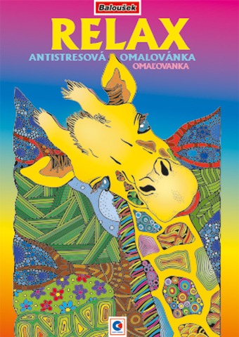 Omalovánky A4 Antistresové - Relax /BO804/