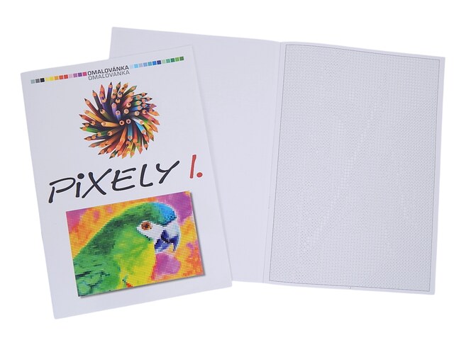 Omalovánky A4 Pixely I. /BO745/