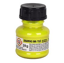 tuš 1417 barevná 20g fluorescenční žlutá