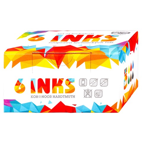 Tuš 1417S sada 6 barev