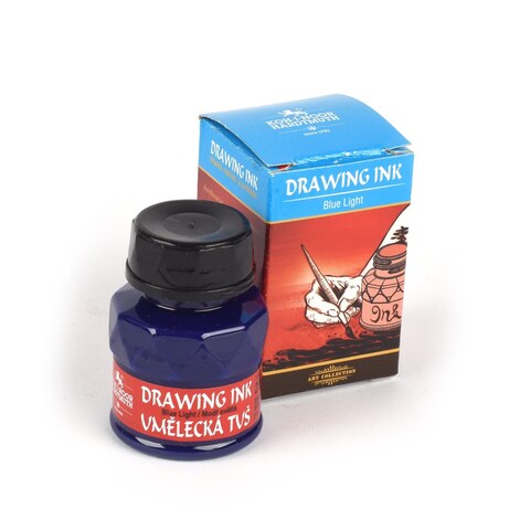 Tuš uměl. 2430 modř světlá