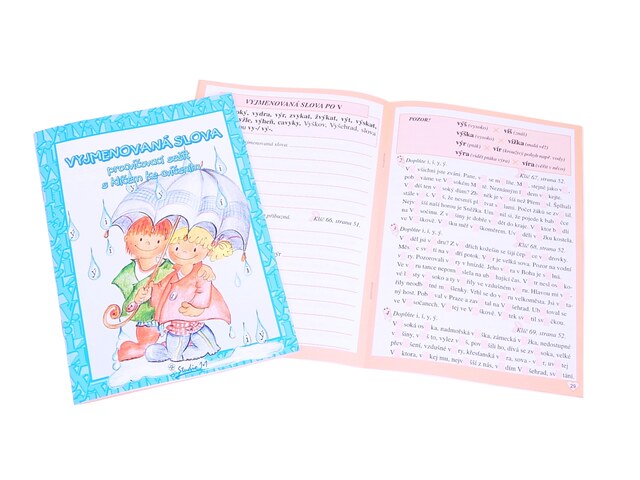 Sešit Vyjmenovaná slova