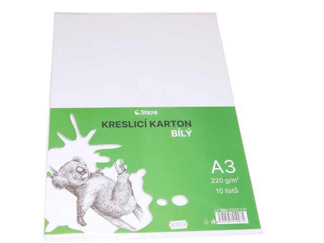 Karton kreslící A3 /220g/ 10ks. bal/