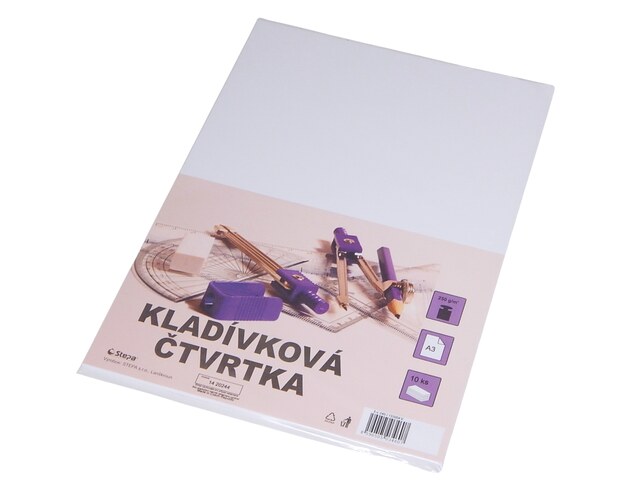 Čtvrtka kladívková A3 / 250 g / 10 ks