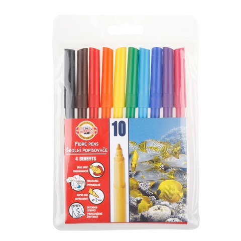 1002 školní popisovače 10 ks sada