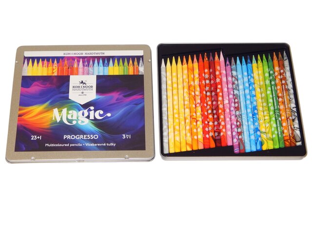 souprava tužek pastelových v laku MAGIC 8774 24