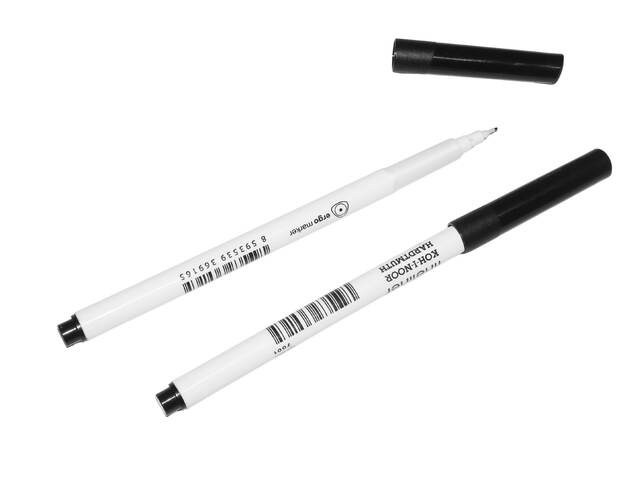 popisovač 7001 fine liner černý trojhranný