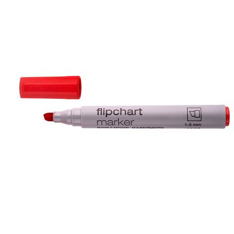 popisovač flipchart červený 1406